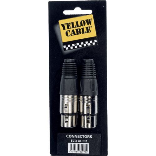 Yellow Câble XLR02 - 2 Fiches XLR femelles