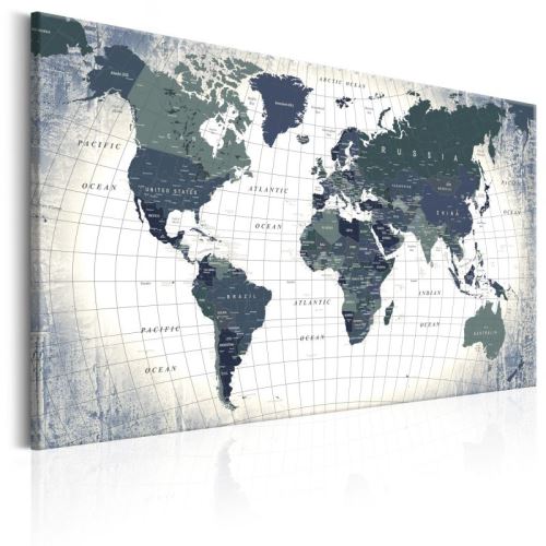 Tableau - Structure of the World .Taille : 90x60