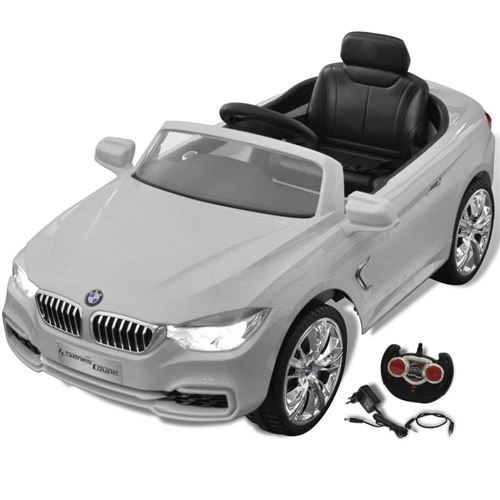 BMW Voiture enfant à batterie avec télécommande Blanc
