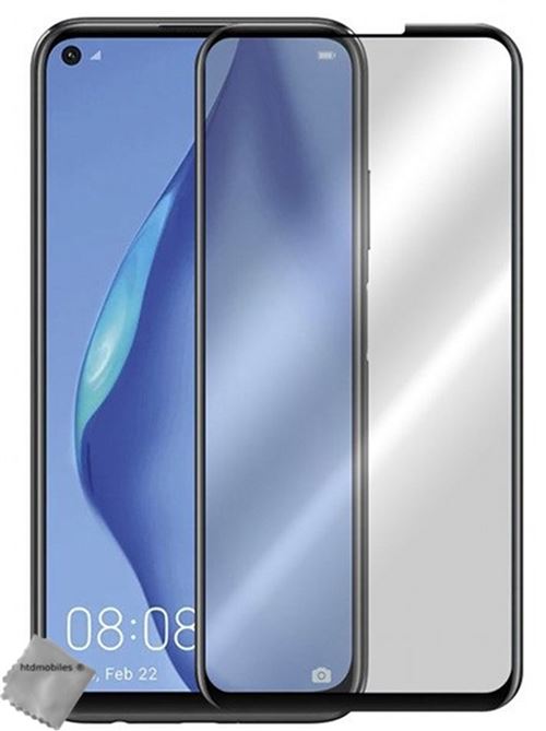 Film de protection vitre verre trempe incurve integral pour Huawei P40 Lite - NOIR