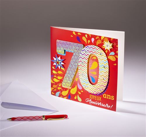 Carte double Coll'Âge- 70 ans