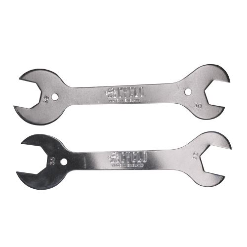 Cyclo Tools Clé à double extrémité pour casque d'écoute/clef de pédale Cyclo Tools Jeu de direction de 36mm/pédale de 15mm brut