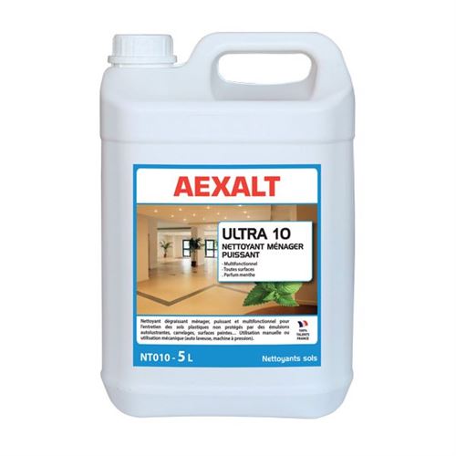Aexalt - ULTRA 10 nettoyant mÃ©nager puissant multi-usage parfum menthe 5 L