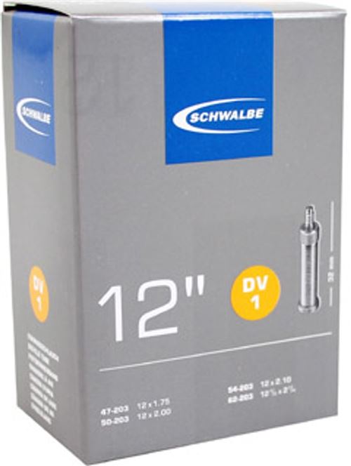 Schwalbe tube intérieur 12 x 175/2 1/4 1/4 (47/62-203) DV 35 mm