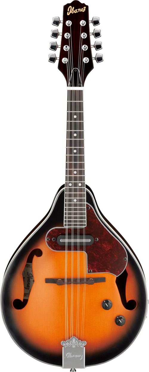 Ibanez M510E-BS Brown Sunburst brillante - Mandoline style A électro