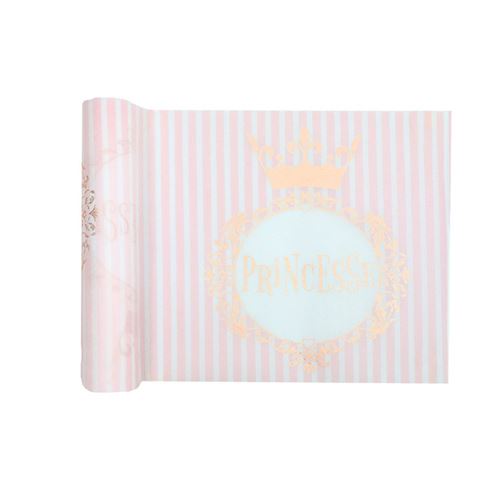 chemin de table intissé princesse 30cmx3m rose - Coloris : Rose723900300020