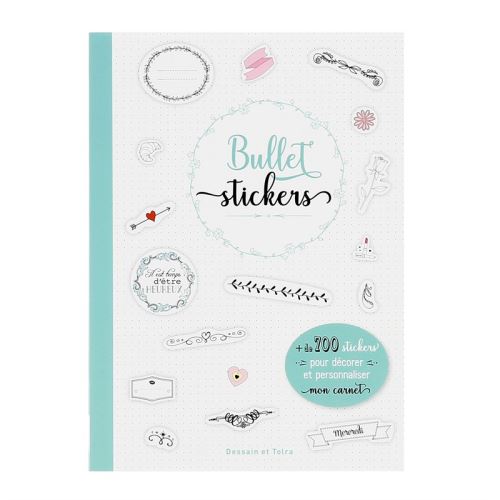 Jeu créatif Dessain et Tolra Bullet stickers