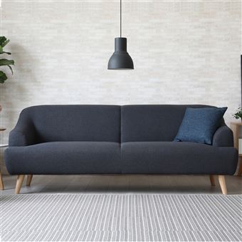 Klein Gris Foncé Canapé Scandinave 3 Places Gris Foncé