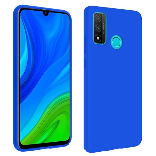 Coque Pour Huawei P smart 2020 Silicone Semi-rigide Finition Soft Touch Bleu