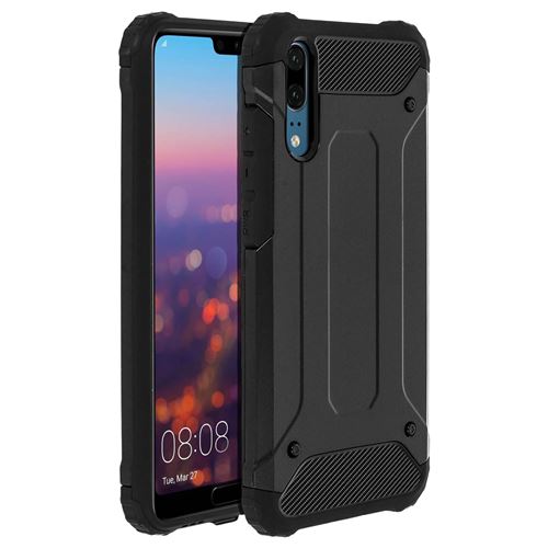 Coque Huawei P20 Coque Defender II Antichutes 1.8m Bumper Protection - Noir
