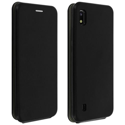 Housse pour Samsung Galaxy A10 avec Clapet vertical Porte-carte Noir