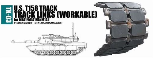 U.s. T158 Track For M1a1/m1a1ha/m1a2 - Trumpeter