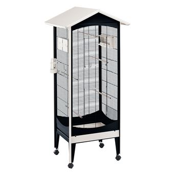 Cage à Oiseaux Avec Support Et Aire De Jeux - Pour Perruches Et Canaris - Neuf - Marque Ollesch
