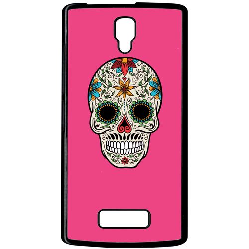 Coque Lenovo A2010 Crane Couleurs Fond Rose