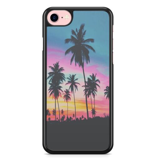 Coque Fifrelin pour iPhone 5C Malibu Beach Palmiers