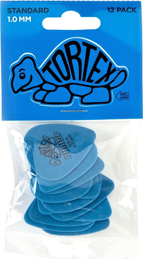 Dunlop 12 MED TORTEX 1.00 MM ADU 418P100