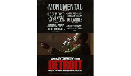 DETROIT - 2017 - Will Poulter - 40x60cm - AFFICHE CINEMA ORIGINALE /Pliée