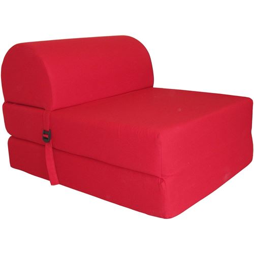 NO NAME - Chauffeuse unie en coton Rouge