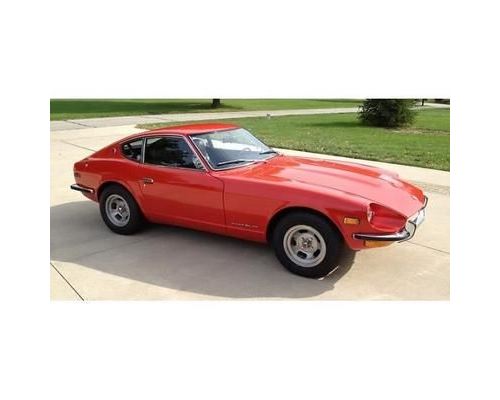 Miniatures montées - Datsun 240Z rouge 1971 1/18 Maisto