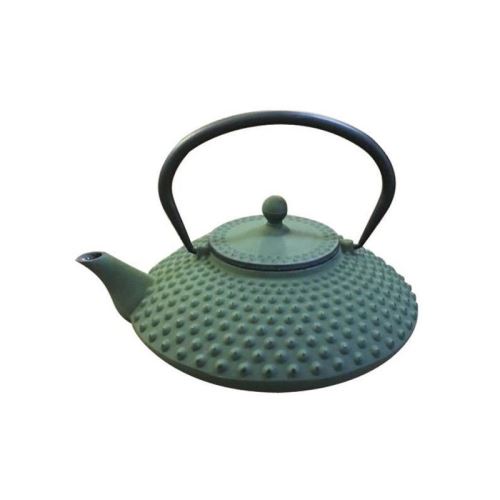 THE KITCHENETTE Théiere en fonte Kanji - 1,25 L - Vert