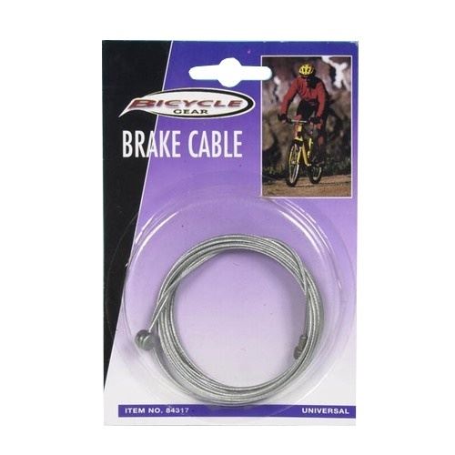 Bicycle Gear câble de frein intérieure derrière 1800 x 1,5 mm argent