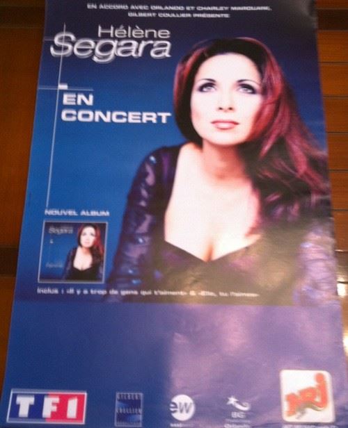 Hélène SEGARA - 40x60 cm - AFFICHE / POSTER