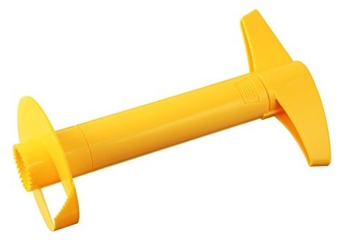 Fackelmann 44101 coupe ananas 23cm jaune plastique 23 x 13 x 9 cm