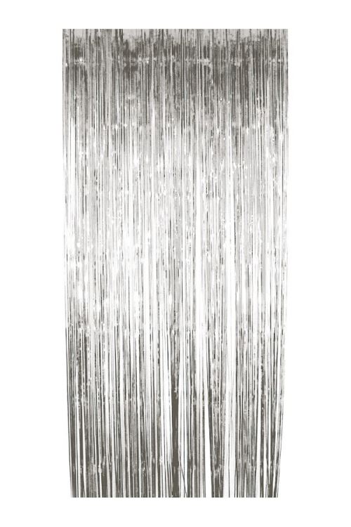 Rideau A Lamelles Argent 91 X 244 Cm - Argent