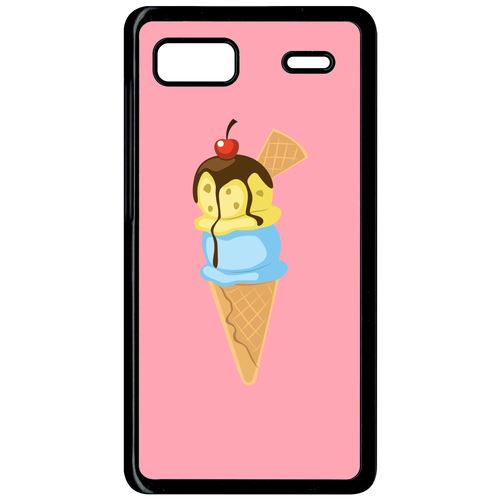 Coque Lenovo A708 Glace Cornet Rose