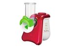 Moulinex Fresh Express Max DJ8115 - Râpe électrique - 260 Watt - rouge métallique/blanc