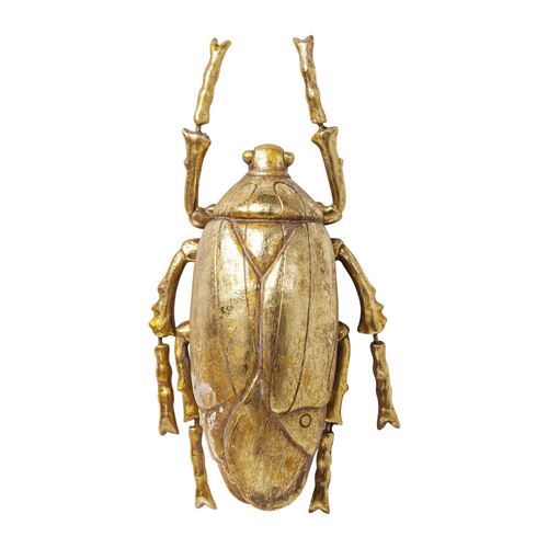 Déco murale Plant Beetle dorée Kare Design