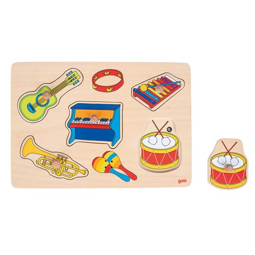Bubble Puzzle Musical Instruments With Sound, 5Pcs.