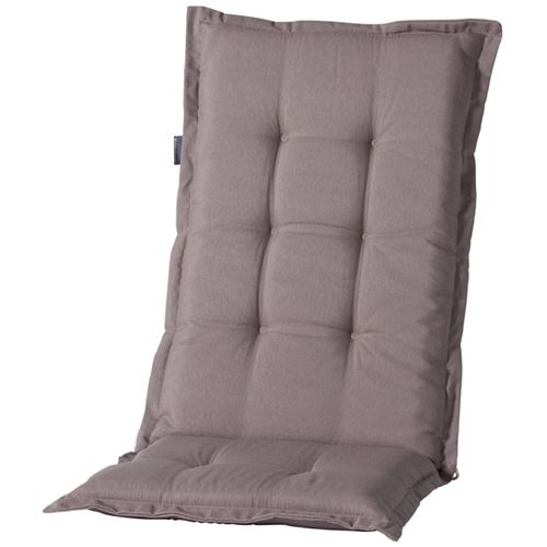 Madison Coussin de chaise à dossier bas Panama 105x50cm Taupe MONLB222