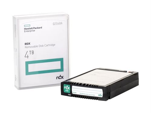 4TB HPE RDX Removable Disk Cartridge
