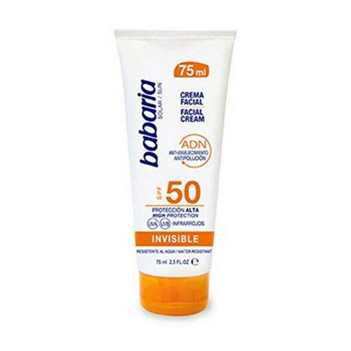 Non Communiqué Blanc Écran Solaire Visage Solar Adn Invisible Babaria Solar Adn Invisible Spf 50 (75 Ml) 75 Ml Spf 50 - Image 1