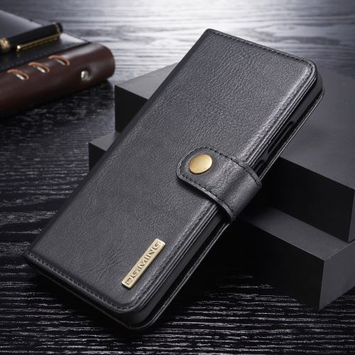 Etui en PU détachable 2-en-1 divisible noir pour votre Huawei P30 Pro