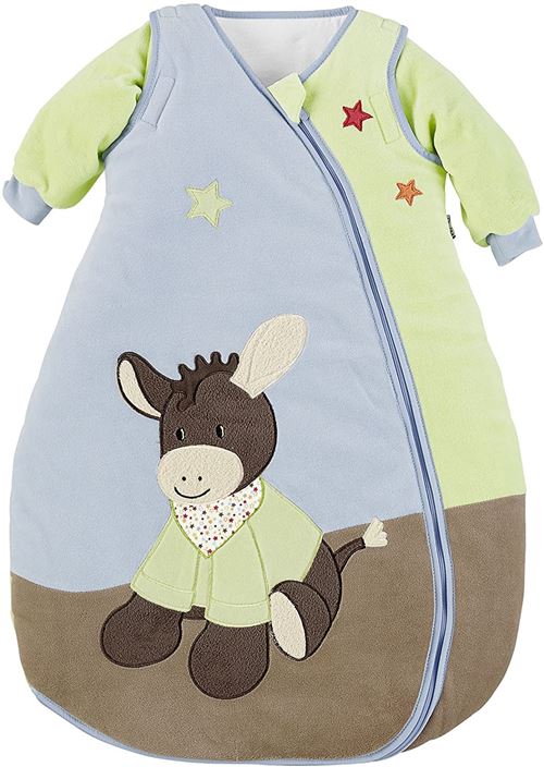 Sterntaler Gigoteuse pour Bébé, Manches Amovibles, Thermorégulation, Fermeture à Glissière, Taille: 110, Emmi, Multicolore