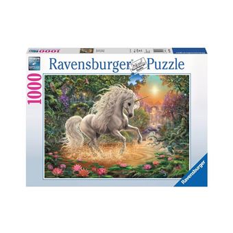 Puzzle 1000 pièces Ravensburger Mystique licorne