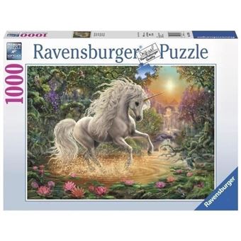 Puzzle 1000 pièces Ravensburger Mystique licorne