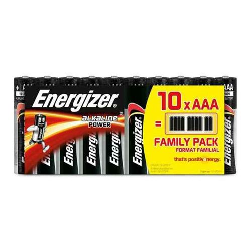 Energizer Power LR03 Micro (AAA)-Batterie Alkali-Mangan 1.5V 10St.