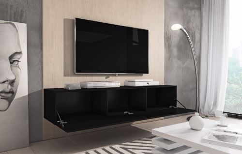 E Com Meuble Tv Armoire Tele Table Television Rocco 160 Cm