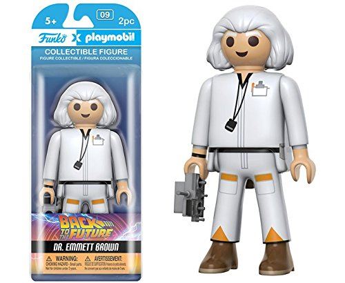 Figurine Funko X Playmobil - Retour Vers Le Futur - Doc Brown