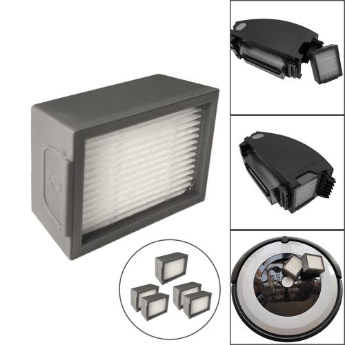 5PC Replacementr HEPA filte pour iRobot Roomba + Core i7 Core i7 / Core i7 plus vide E5 E6 E7
