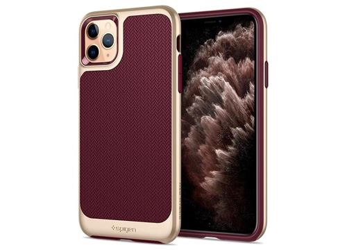 Coque iPhone 11 Pro Max Spigen Neo Hybrid - Bourgogne