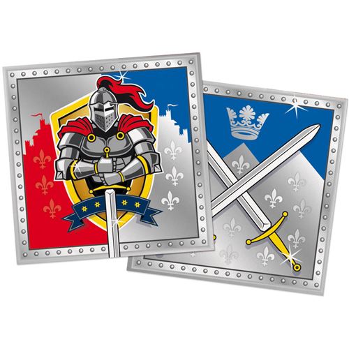 Folat serviettes chevalier junior 33 cm papier 20 pièces