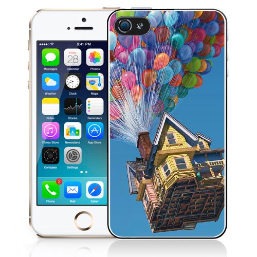 Coque pour iPhone 5C la haut maison ballons