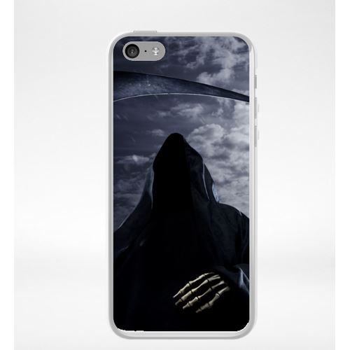 Coque Death Compatible Iphone 5c Transparent