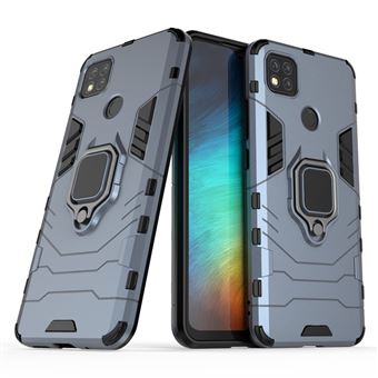 Coque Etui Pour Xiaomi Redmi 9c Antichoc Armor Avec Support Magnetique Bleu Etui Pour Telephone Mobile Achat Prix Fnac