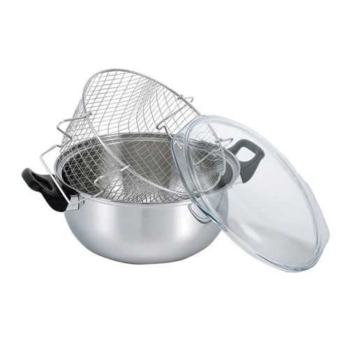 Beka 14302014 friteuse 26 cm acier inoxydable