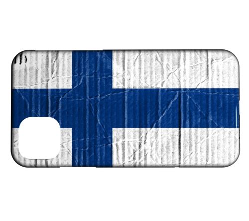 Coque rigide Compatible Pour iPhone 11 Pro Max Drapeau Finlande 04
